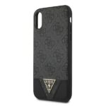 Guess GUHCPXPU4GHBK iPhone X/Xs grey hardcase 4G Triangle Collection - imagine 6