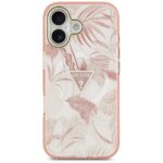 Guess Jungle Tonal Triangle MagSafe Case for iPhone 17 Pink - imagine 3