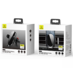 USAMS Inductive Holder US-CD131 15W Automatic for Windshield/Dashboard black CD131ZJ01 - imagine 5
