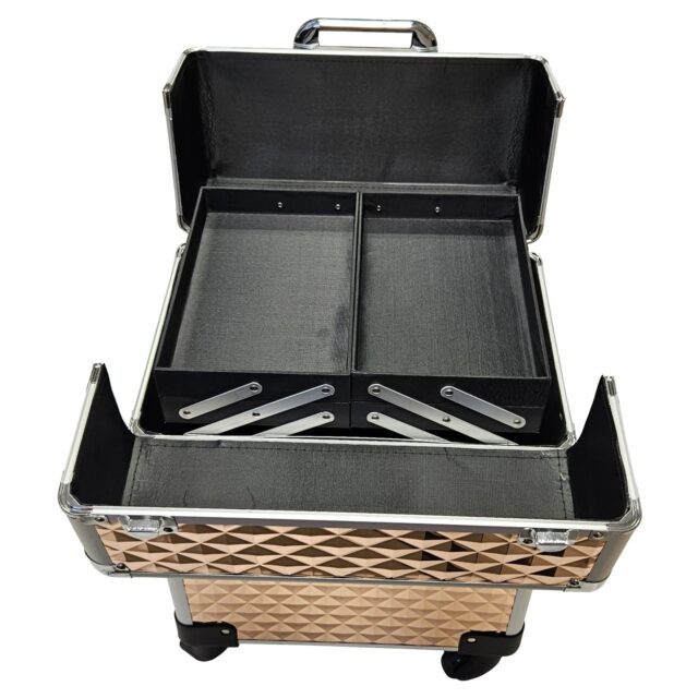 Extralink Lifestyle Women's Makeup Bag Organizer Cosmetic Case 241 - imagine 3