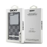 DKNY DKHCZF6PCPTSSK Z Flip6 F741 black Chequered Pattern Printed Stripes - imagine 8