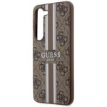 Guess GUHCS23SP4RPSW S23 S911 brown hardcase 4G Printed Stripe - imagine 6