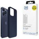 3MK Silicone Case iPhone 16 Pro 6.3" dark navy
