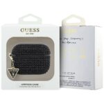 Case Guess Rhinestone Triangle Charm for AirPods Pro 3 black - imagine 3
