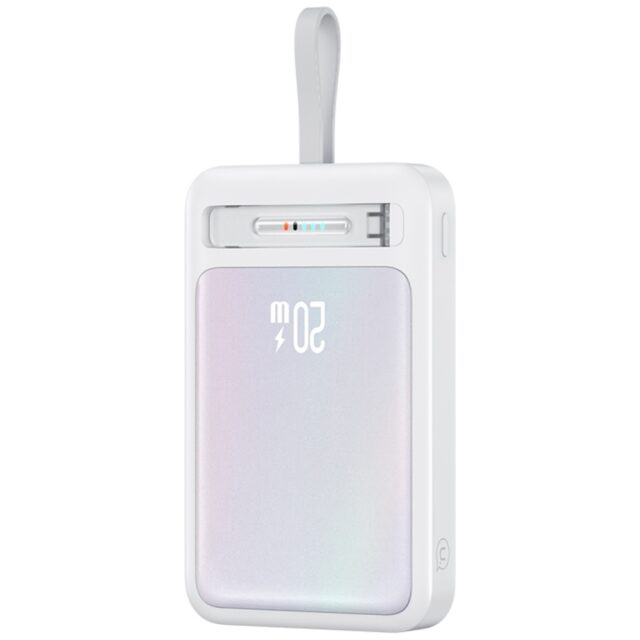 Powerbank USAMS XM Series CD219 10000mAh Magnetic Wireless blue - imagine 3