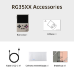 Console Anbernic RG35XX grey Dual-system (GarlicOS) - imagine 6