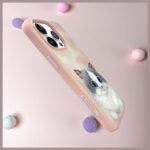 Nimmy case iPhone 15 Pro 6.1"            pink Big Eyed Pet 2.0 Cat - imagine 8
