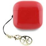 TWS headphones Guess Glossy Effect Printed Classic Logo & Charm red - imagine 4