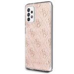 Guess GUHCA52PCU4GLPI A526/A525 A52 pink hard case 4G Glitter - imagine 2