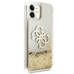 Guess GUHCN61LG4GGO iPhone 11 6,1" / Xr gold hardcase 4G Big Liquid Glitter - imagine 6