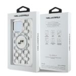 Karl Lagerfeld KLHMP15XHMCKMHT iPhone 15 Pro Max 6.7" transparent IML Monogram Karl&Cho - imagine 8