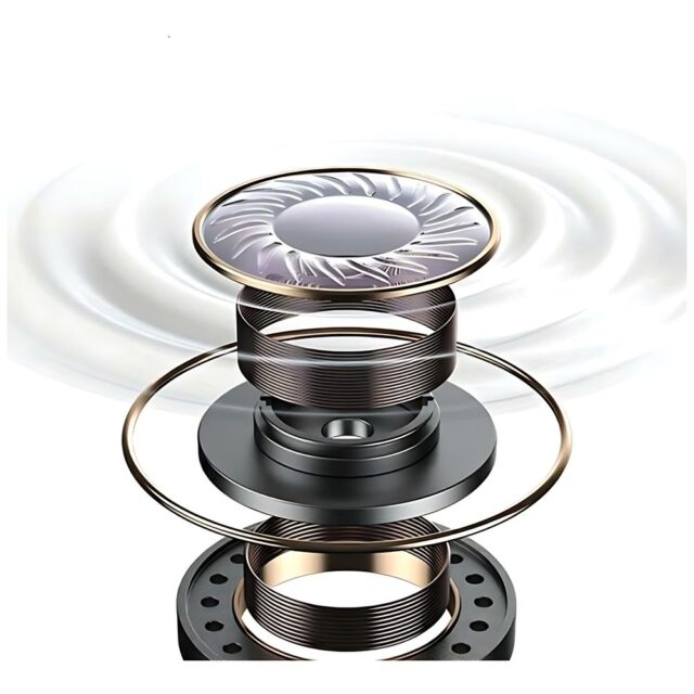 USAMS Bluetooth 5.3 TWSTD Series Wireless Headphones Blue/Blue BHUTD02 (TD22) - imagine 7