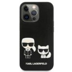 Karl Lagerfeld KLHCP13XPCUSKCBK iPhone 13 Pro Max 6,7" black hardcase Ikonik Karl & Choupette - imagine 3