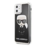 Karl Lagerfeld KLHCN61ICGBK iPhone 11 6,1" / Xr black Iconic Glitter - imagine 2