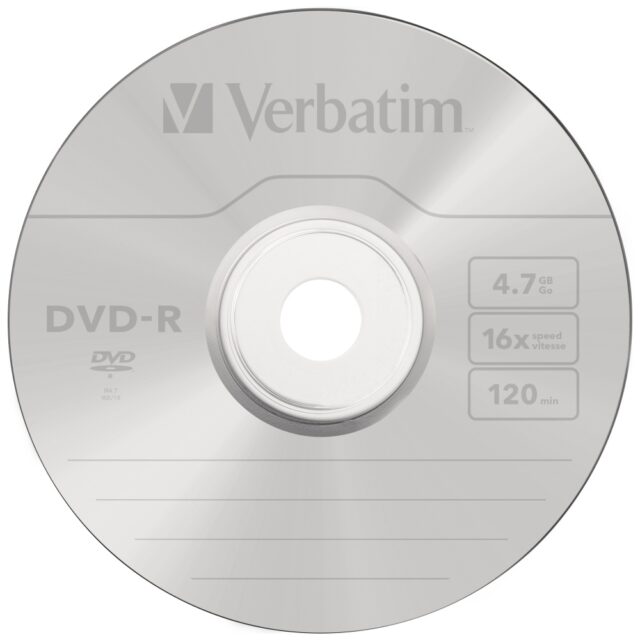 Verbatim DVD-R 4.7GB 16x AZO silver 10pcs 43523 - imagine 3