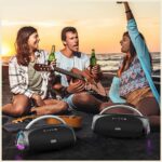 Wireless speaker AWEI KA39 100W Bluetooth 5.3 portable external black - imagine 9