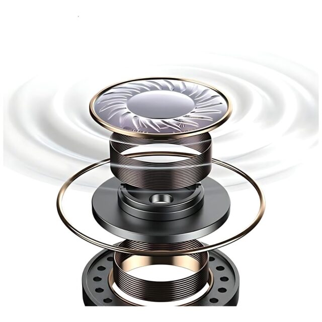 USAMS Bluetooth 5.3 TWSTD Series Wireless Headphones White BHUTD01 (TD22) - imagine 8