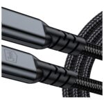 Kabel 3MK Hyper Cable N-SERIES USB-C      Thunderbolt 4 1m 48V/5A 40Gb/s 240W 8K60Hhz czarny - imagine 5