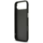 Karl Lagerfeld FW Grained Karl & Choupette Heads Pins & Logo Case for iPhone Air Black - imagine 7
