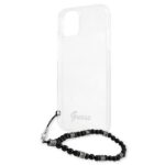 Guess GUHCP13SKPSBK iPhone 13 mini 5,4" Transparent hardcase Black Pearl - imagine 6
