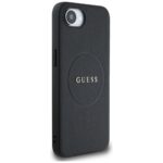 Case Guess Grained Ring MagSafe for iPhone 16e black - imagine 4