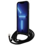 Karl Lagerfeld KLHCP13XSAKCPSK iPhone 13 Pro Max 6.7" hardcase black Crossbody Saffiano Metal - imagine 4