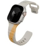 Strap UNIQ Stride De Rubber for Apple Watch 49/46/45/44mm beige