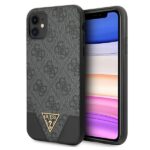 Guess GUHCN61PU4GHBK iPhone 11 6,1" / Xr grey hardcase 4G Triangle Collection