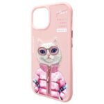 Nimmy case iPhone 15 6.1" pink Cool&Cute 2.0 Cat - imagine 7