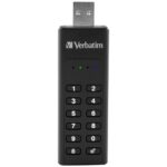External drive Verbatim Keypad Secure USB 3.2 Gen 1 64GB black 49428 - imagine 3
