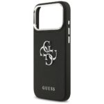 Case Guess Grained Big 4G Classic Logo for iPhone 17 Pro Max black - imagine 6