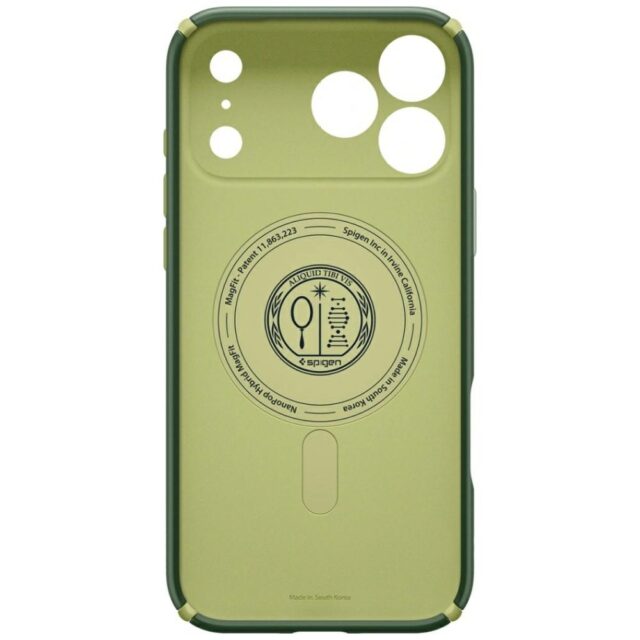 Etui Spigen Nano Pop Hybrid Mag MagSafe   do iPhone 17 Pro zielony - imagine 3