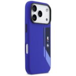 Case BMW M Silicon Vertical Logo MagSafe for iPhone 17 Pro navy - imagine 4