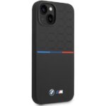 BMW BMHMP15S22SMPK iPhone 15 / 14 / 13 6.1" black hardcase M Silicone Pattern MagSafe - imagine 4