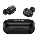 AWEI Bluetooth 5.1 T13 Pro TWS headphones + docking station black