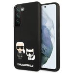 Karl Lagerfeld KLHCS22MSSKCK S22+ S906h ardcase black Silicone Karl & Choupette
