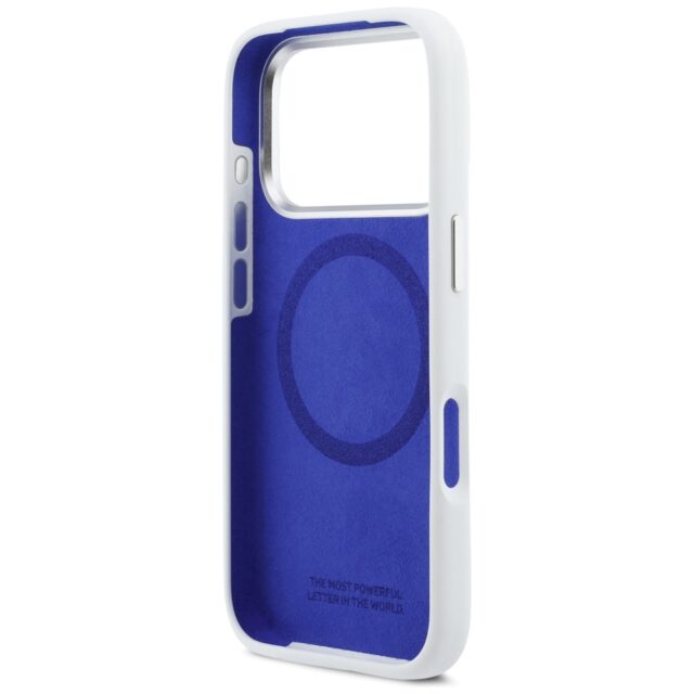 BMW M Silicon Horizontal Line MagSafe Case for iPhone 17 Pro White - imagine 7