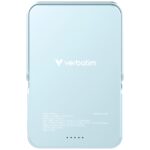 Powerbank Verbatim Charge n Go 10000mAh with stand  Magnetic Wireless blue 32266 - imagine 3