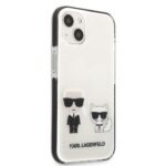 Karl Lagerfeld KLHCP13STPEKCW iPhone 13 mini 5,4" hardcase white Karl&Choupette - imagine 4