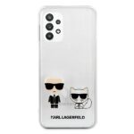 Karl Lagerfeld KLHCA32CKTR A326 A32 5G hardcase Transparent Karl & Choupette - imagine 3