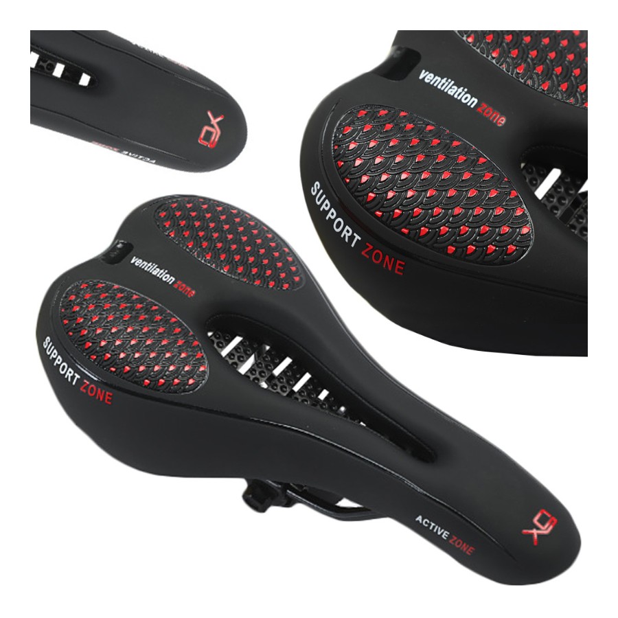cps-e176607a1ffa730bfb862f26402fd8a9-2025-12-05-14-37-46 Extralink Bicycle Saddle, Sporty Soft Foam Slim - imagine 1