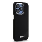 DKNY DKHMP15LSMCHLK iPhone 15 Pro 6.1" black hardcase Liquid Silicone Small Metal Logo MagSafe - imagine 4