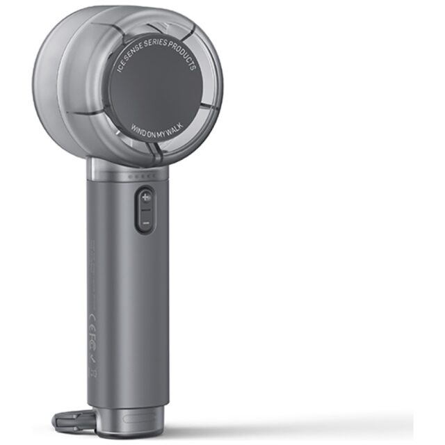 Hand fan USAMS LiFE LU01 black - imagine 3