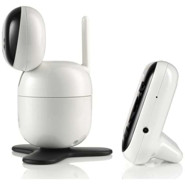 Electronic nanny Motorola PIP1510 video monitor 5" Pan & Tilt white - imagine 4