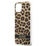 Guess GUHCP13SHSLEOW iPhone 13 mini 5,4" brown hardcase Leopard - imagine 6