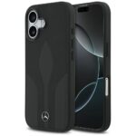 Case Mercedes Leather The Move MagSafe for iPhone 17 black