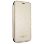 Guess GUFLBKPXIGLGO iPhone X/Xs gold book Iridescent - imagine 4