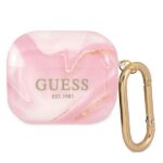 Guess GUA3UNMP AirPods 3 cover pink Marble Collection