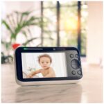 Electronic nanny Motorola PIP1510 video monitor 5" Pan & Tilt white - imagine 10