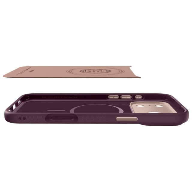 Spigen Nano Pop Mag MagSafe case for iPhone 17 Pro burgundy - imagine 7